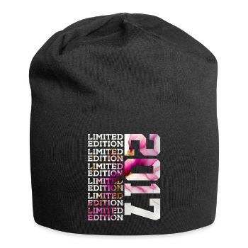 LIMITED EDITION 2017 - 9 YEARS - 9TH BIRTHDAY - Jersey Beanie - black - Front