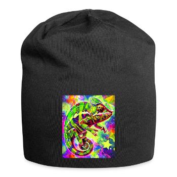 chameleon - Jersey Beanie - black - Front