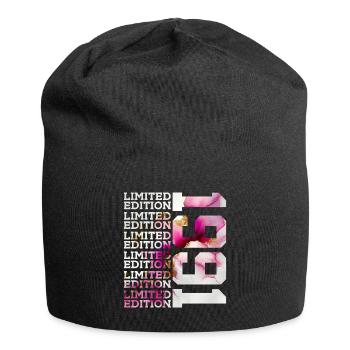 LIMITED EDITION 1991 - 35 YEARS - 35TH BIRTHDAY - Jersey Beanie - black - Front