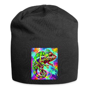 chameleon - Jersey Beanie - black - Front