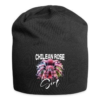 Chile Tarantula Girl - Jersey Beanie - black - Front
