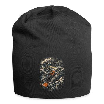 Coast Guard Lifeguard - Jersey Beanie - black - Front