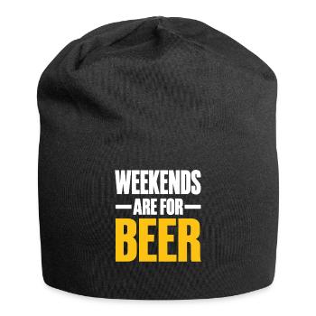 Beer Lover Beer Hops Beer Culture Gift - Jersey Beanie - black - Front