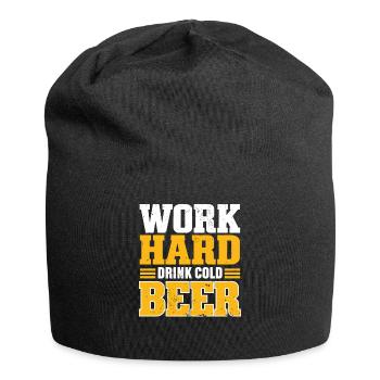 Beer Beer Lover Bavaria Beer Garden Gift - Jersey Beanie - black - Front