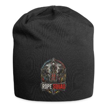 Industrial climbers at heights - Jersey Beanie - black - Front