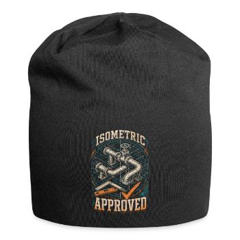 Pipelayer Piping Engineer Isometric Approved - Jersey Beanie - black - Front