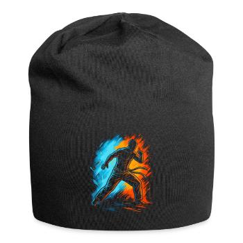 Capoerista Kampfsport Herren Kinder Capoeira - Jersey-Beanie - Schwarz - Vorne