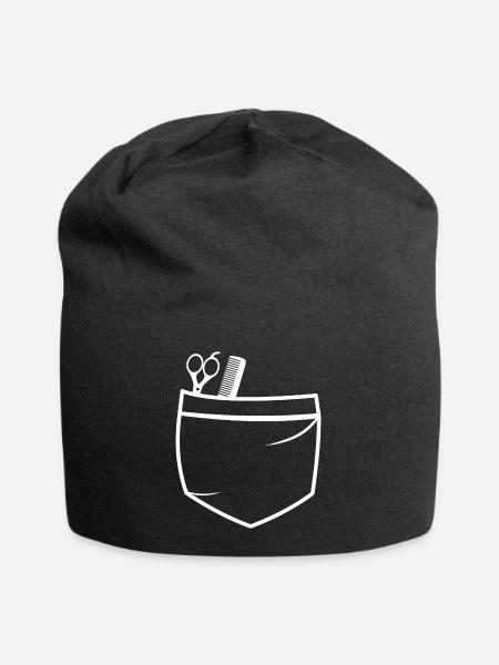 Friseur pockets - Jersey-Beanie - Schwarz