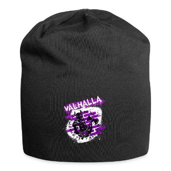 Valhalla Street Art Viking - Jersey-Beanie - Schwarz - Vorne