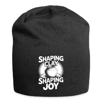 Pottery Artists Shaping Joy Pottery - Jersey-Beanie - Schwarz - Vorne