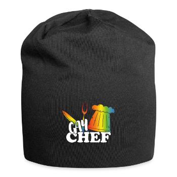 Gay chef - Jersey Beanie - black - Front