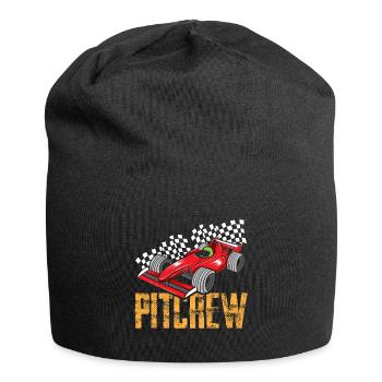 Pit Crew - Course automobile - Bonnet en jersey - noir - Devant