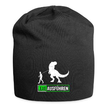 Admin Programmierer ITler Informatik Geschenk EXE - Jersey-Beanie - Schwarz - Vorne