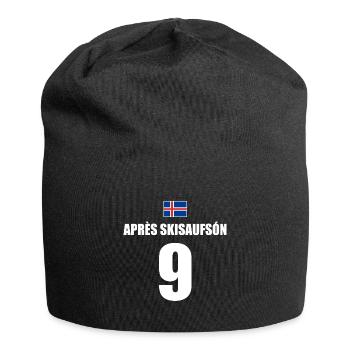 Apres Skisaufson Island Sauf Trikot Mallorca - Jersey-Beanie - Schwarz - Vorne