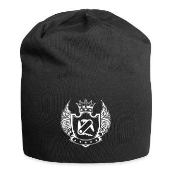 Taschenmesser Schild - Jersey-Beanie - Schwarz - Vorne