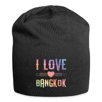 J’adore Bangkok - Bonnet en jersey - noir - Devant