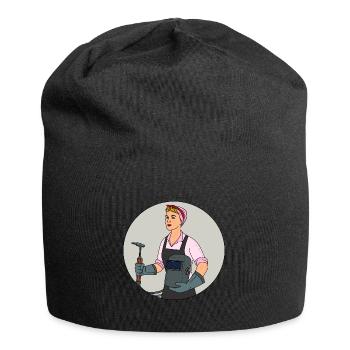 Welder outfit for welders - Jersey Beanie - black - Front