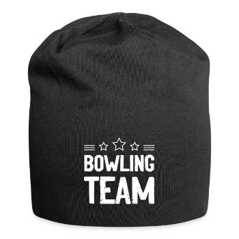 Bowling Team Mannschaft - Jersey-Beanie - Schwarz - Vorne