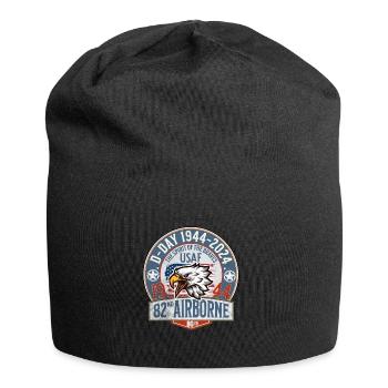 D Day 82 em airborne - Bonnet en jersey - noir - Devant