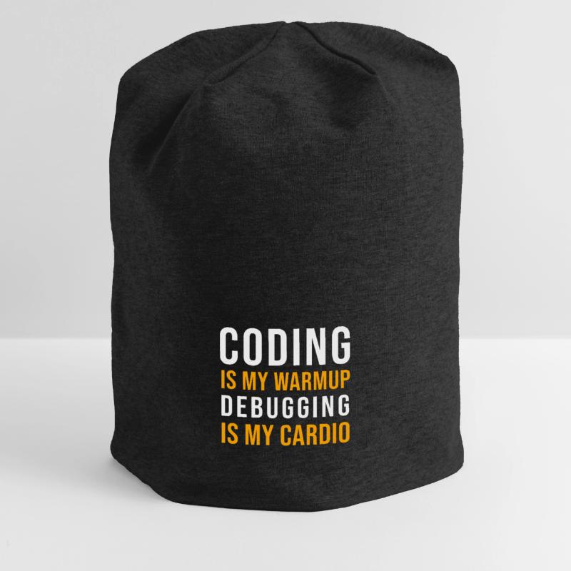 Programmierer Entwickler Programmierer Programmieren IT Computer Jersey-Beanie