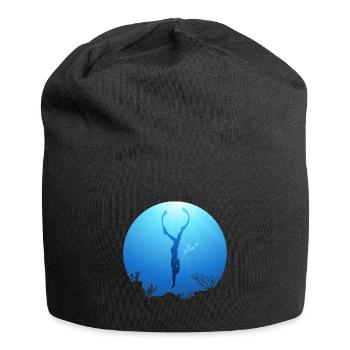 Plongeur et apnéiste - Bonnet en jersey - noir - Devant