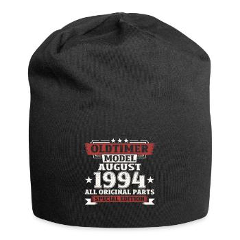 30. Geburtstag Oldtimer August 1994 Jahrgang - Jersey-Beanie - Schwarz - Vorne