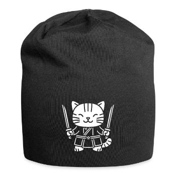 KENDO - Bonnet en jersey - noir - Devant