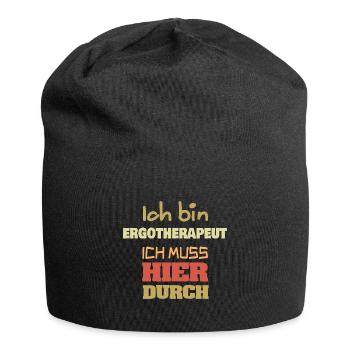 Occupational therapist - Jersey Beanie - black - Front