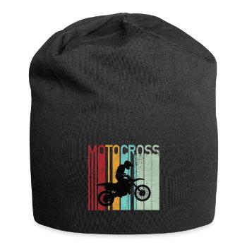 Motocross Motorcross - Jersey-Beanie - Schwarz - Vorne