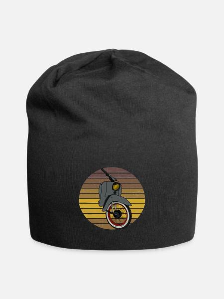 Schwalbe KR51 / Schwalbenfahrer / Ostalgie / Mofa - Jersey-Beanie - Schwarz