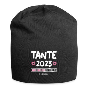 Tante 2023 Loading - Jersey-Beanie - Schwarz - Vorne