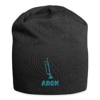 Trompettes Aron - Bonnet en jersey - noir - Devant
