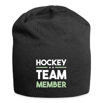 Hockey Team - Jersey Beanie - black - Front