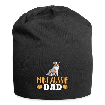 Miniature Australian Shepherd - Jersey Beanie - black - Front