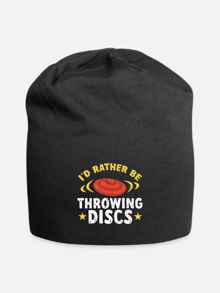 Ultimate Frisbee Wurfscheibe - Jersey-Beanie - Schwarz