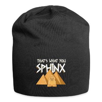 That's What You Sphinx - Jersey-Beanie - Schwarz - Vorne