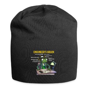 Erneuerbare Nukleare Spruch für Nukleartechnik - Jersey-Beanie - Schwarz - Vorne