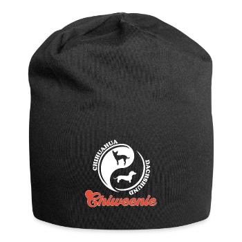 Chiweenie Chien - Bonnet en jersey - noir - Devant