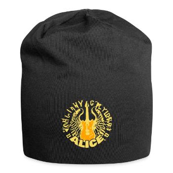 Guitare Alice - Bonnet en jersey - noir - Devant