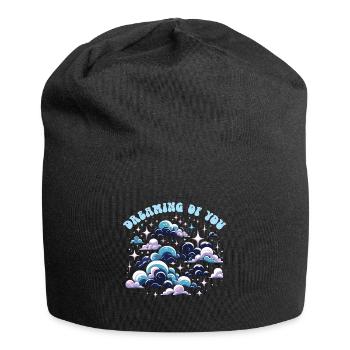 Songtexte Musikliebhaber Songwriter Musikfestival - Jersey-Beanie - Schwarz - Vorne