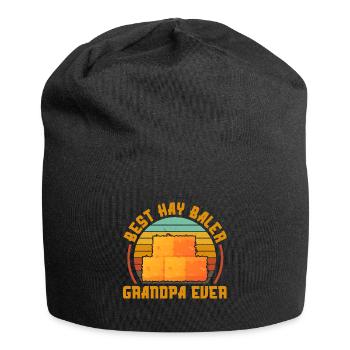 meilleure presse à foin grand-père de tous les temps Conception pour une presse à foin - Bonnet en jersey - noir - Devant
