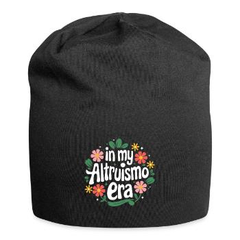 Altruisme Don désintéressé Donner d’école - Bonnet en jersey - noir - Devant