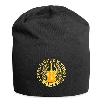 Geschenk für Fiete - Jersey-Beanie - Schwarz - Vorne