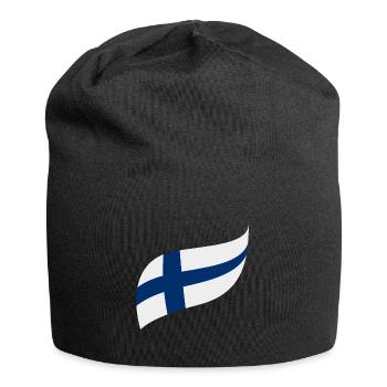 Finland flag - Jersey Beanie - black - Front