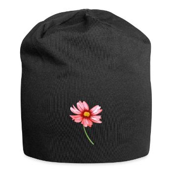 fleur - Bonnet en jersey - noir - Devant