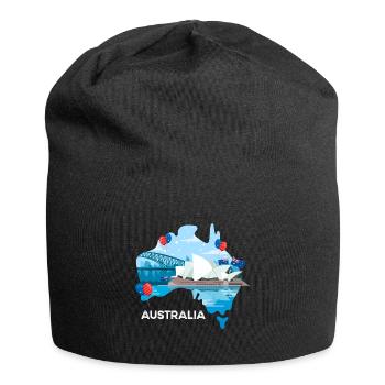 Australia - Jersey Beanie - black - Front