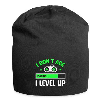 Jeux vidéo gamer Drôles cadeaux de jeu - Bonnet en jersey - noir - Devant