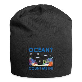 Ocean Zooologist Marine Biologist Marine Marine Biology - Jersey Beanie - black - Front