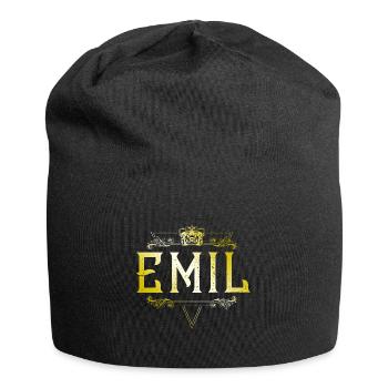 Emil - Bonnet en jersey - noir - Devant