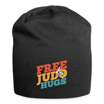 Japanischer Kampfsport Judo - Jersey-Beanie - Schwarz - Vorne